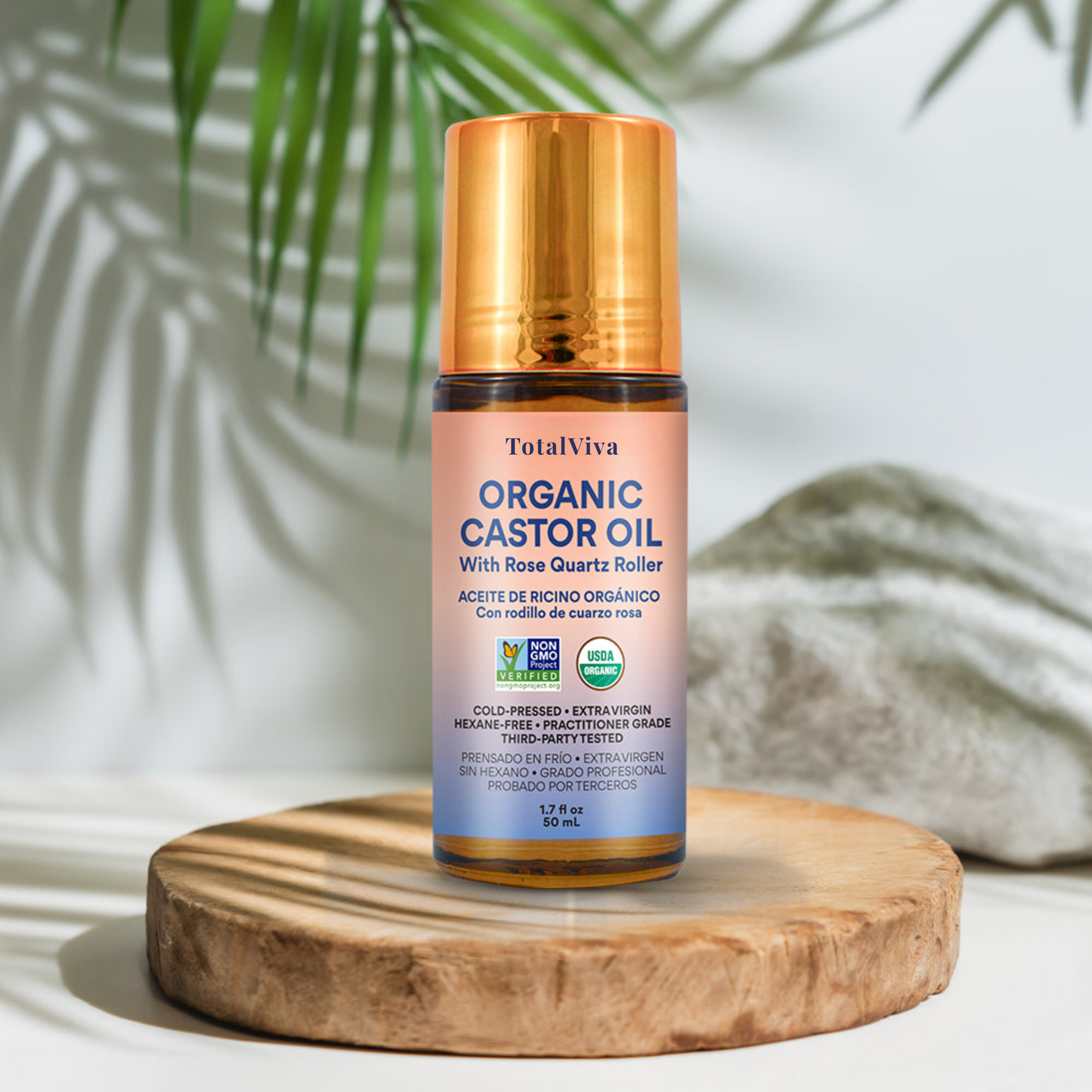 TotalViva - Organic Castor Oil Roll - On