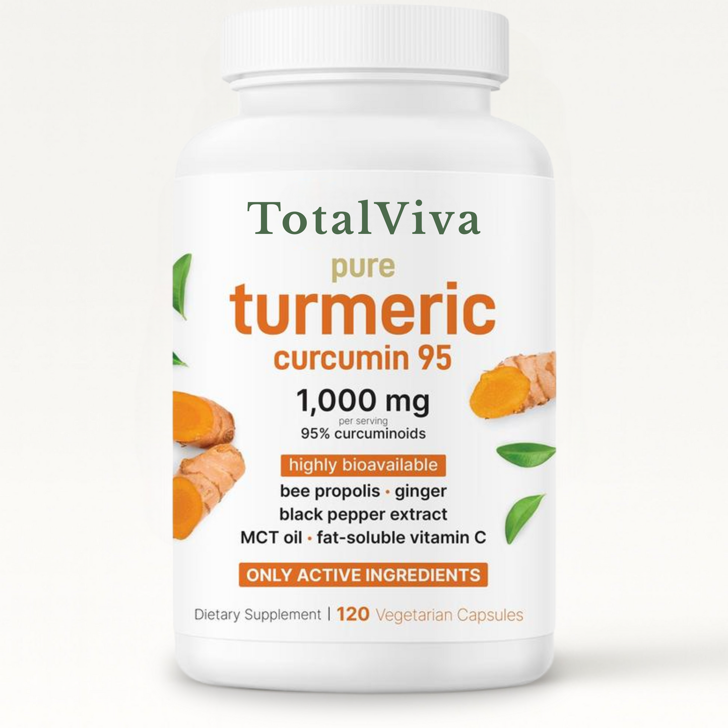 Turmeric Curcumin Capsules (1,000mg)